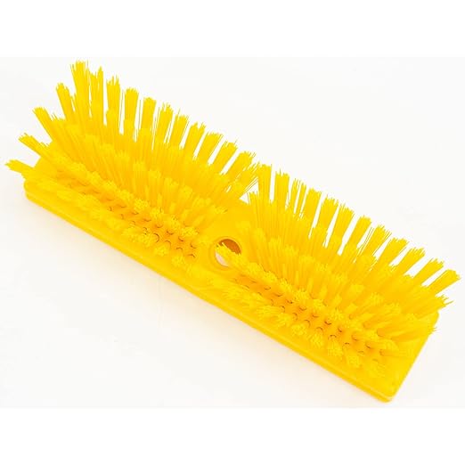 SPARTA Plastic Floor Scrub Brush, Brush Head Only, Deck Brush