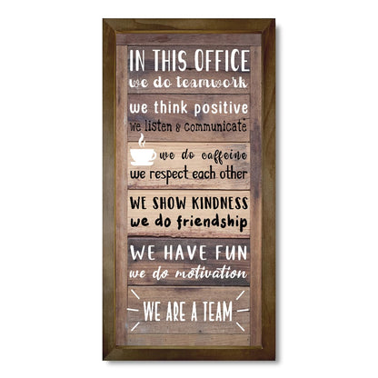 In This Office Decor, Human Resources Gifts, Rustic Office Rules, Hanging Wall Decor, the Offices Décor, Human Resources Offices Decors A074