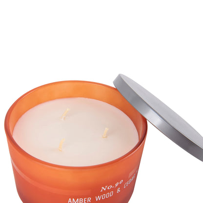No. 90 Amber Wood & Cedar Jar Candle, 15 Ounces