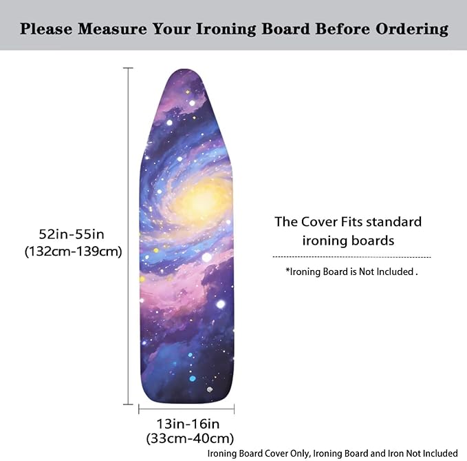 Ironing Board Cover Table Top Home Decoration, Nebula Iron Board Covers Stain