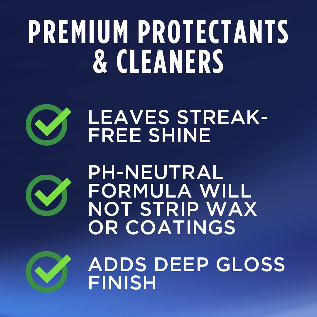 303 Products RV Wash & Seal - Clean, Streak-Free Finish, pH Neutral with High Foaming Formula, Provides A Deep Gloss Finish on RVs, Campers, Pop-ups, and Motorhomes, 1 Gallon (30240)