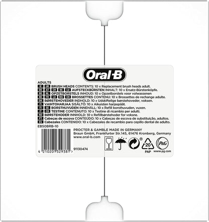 Oral B Cross Action Electric Toothbrush Replacement Brush Heads Refill, 4Count