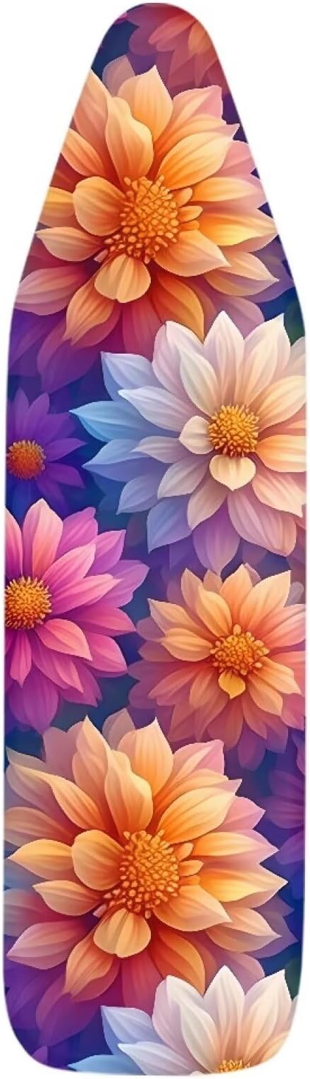 Boho Flowers Ironing Board Covers, Heavy Duty Iron Board Cushion