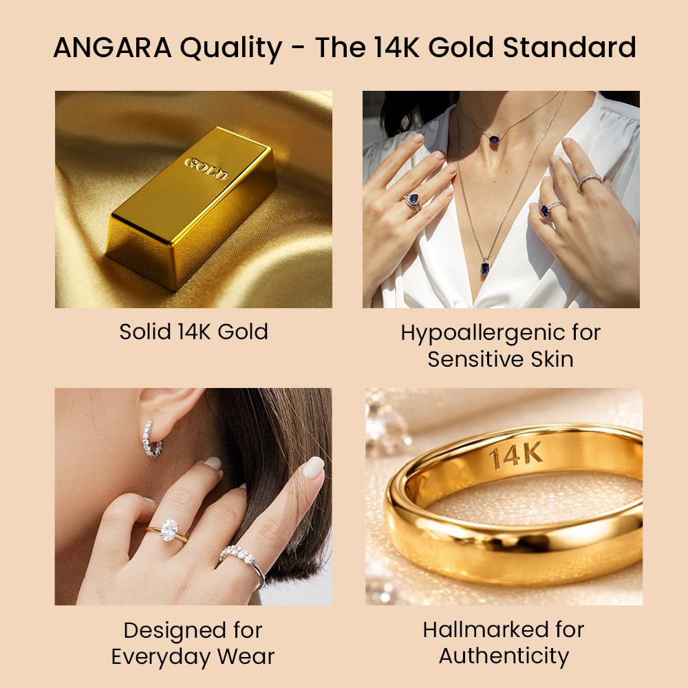 Angara Natural Blue Sapphire Pendant for Women | Heart-Shaped Blue Sapphire Infinity Pendant with Diamond Accents in Rose Gold | September Birthday, Anniversary, Gemstone Jewelry Gift | A | 4mm