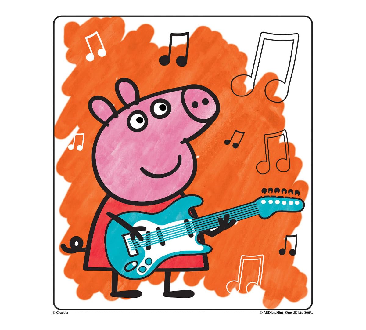 CRAYOLA Color Wonder - Peppa Pig Mess-Free Colouring Book (Includes 18 Colouring Pages & 5 Magic Color Wonder Markers) Packaging may vary