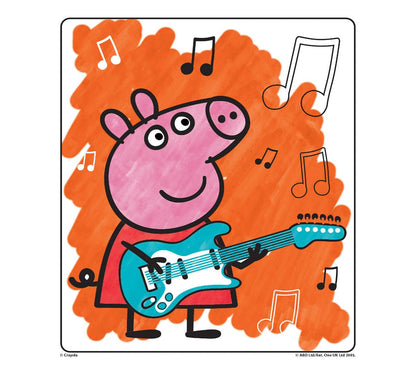 CRAYOLA Color Wonder - Peppa Pig Mess-Free Colouring Book (Includes 18 Colouring Pages & 5 Magic Color Wonder Markers) Packaging may vary