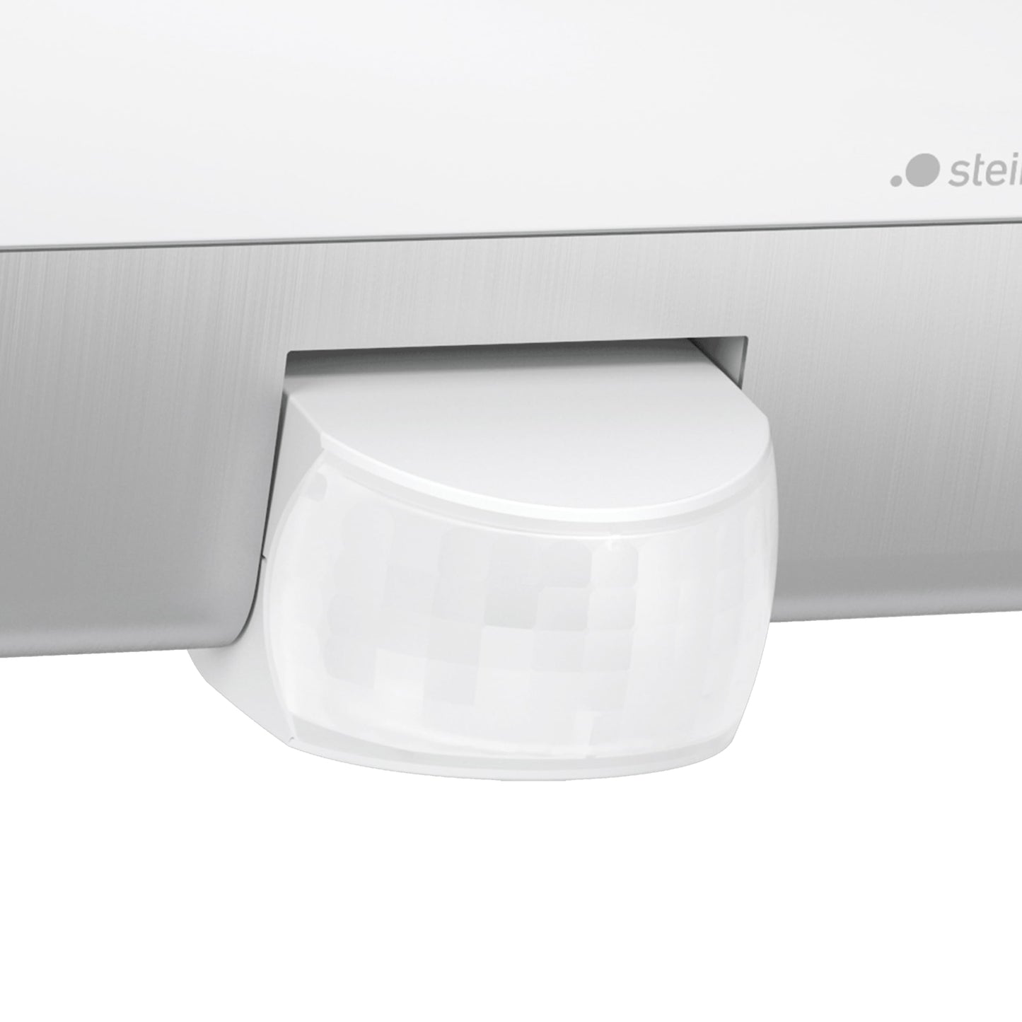 Steinel Outdoor Wall Light L 22 S - Motion Sensor Light 180° Detection, 10 m Range, Stainless Steel Porch Light, 60 W, E27 Fitting, Mains Powered, 28.6 x 16.2 x 8.5 cm, Anthracite