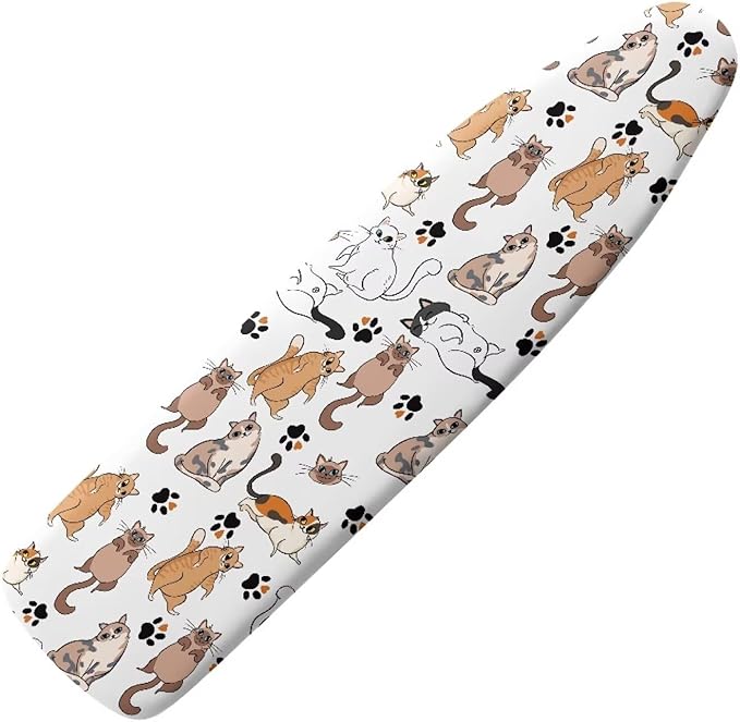 Iron Board Cover Standard Size, Ironing Board Cover, Cat Print Ironing Board