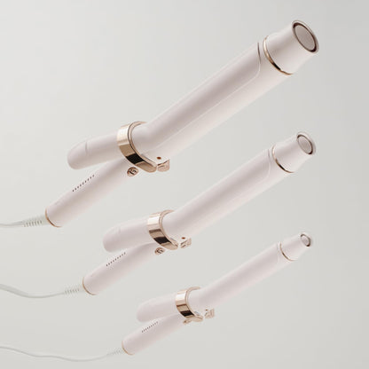 T3 SinglePass Curl X Extra-Long Barrel 1", 1.25", 1.5" Curling Iron with 9 Heat Settings and Ceramic Barrel for Fast Styling and Lasting Results on All Hair Types