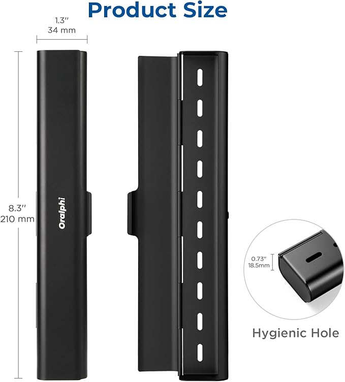 Aluminum Toothbrush Travel Case, Portable Travel Toothbrush Holder, Durable
