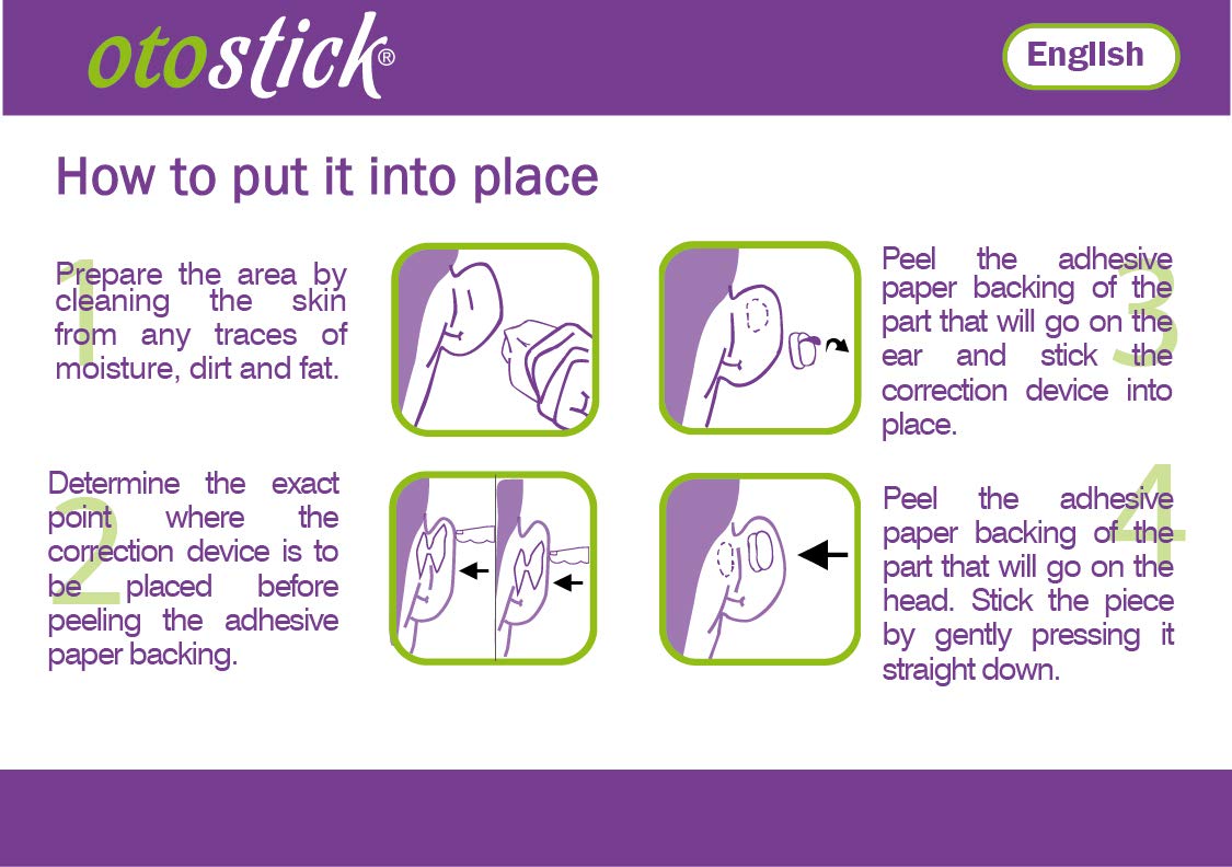 Otostick Cosmetic Ear Correctors