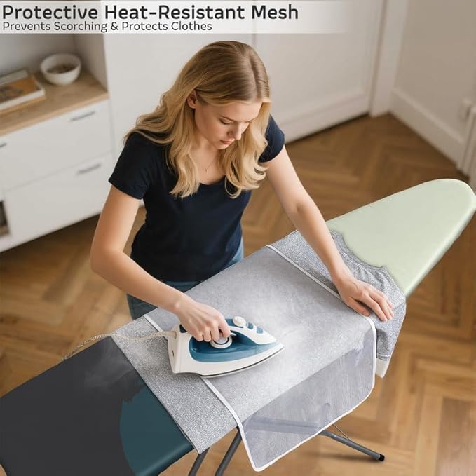FIOBEE Ironing Board Cover and Pad Extra Thick Iron Board Pad
