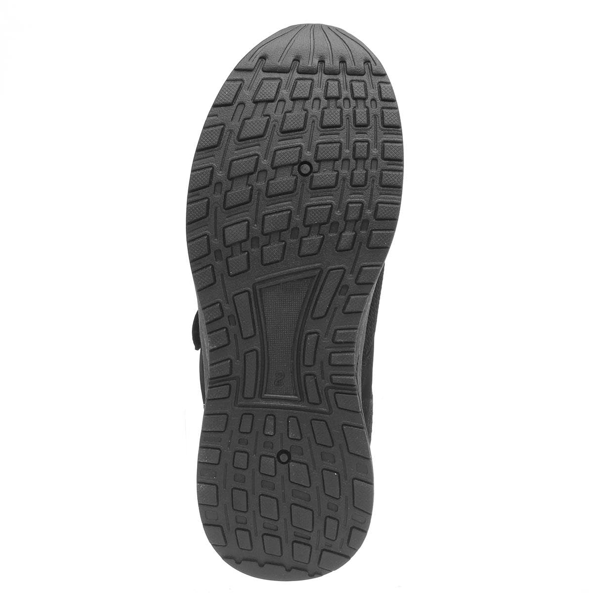 XL Kids Black Easy Fasten Trainer - Size 13 Child UK - Black
