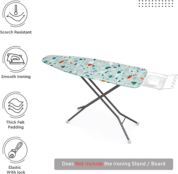 Encasa XO Ironing Board Cover and Pad