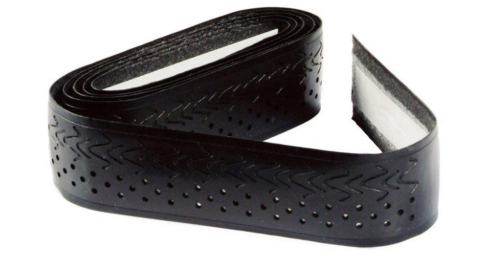 GAMMA Sports Tennis Racquet Ultra Cushion Replacement Grip – Contoured Multi Black with Textured Perforations for Enhanced Absorption, Comfort, and Control