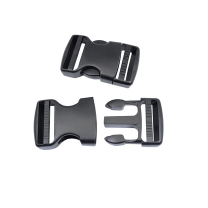 Baitoo Quick Side Release Buckles 1 1/2 inch Heavy Duty Plastic Buckle Clips 1.5" Belt Snap Buckle Clasp Backpack Buckle Replacement for Strap 1.5 inch (1.5inch(38mm)-2 Sets)