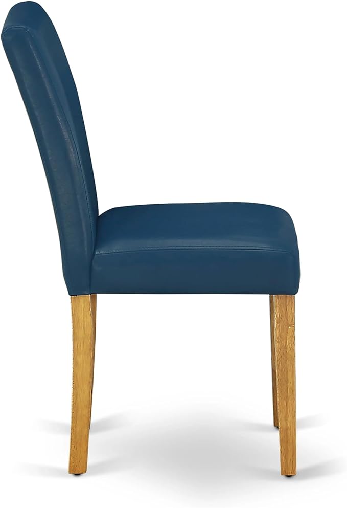 East West Furniture ABP4T55 Abbott Parson Kitchen Chairs