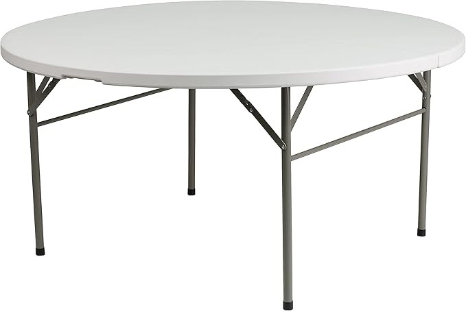 Flash Furniture Scarborough 5' Round Plastic Folding Table
