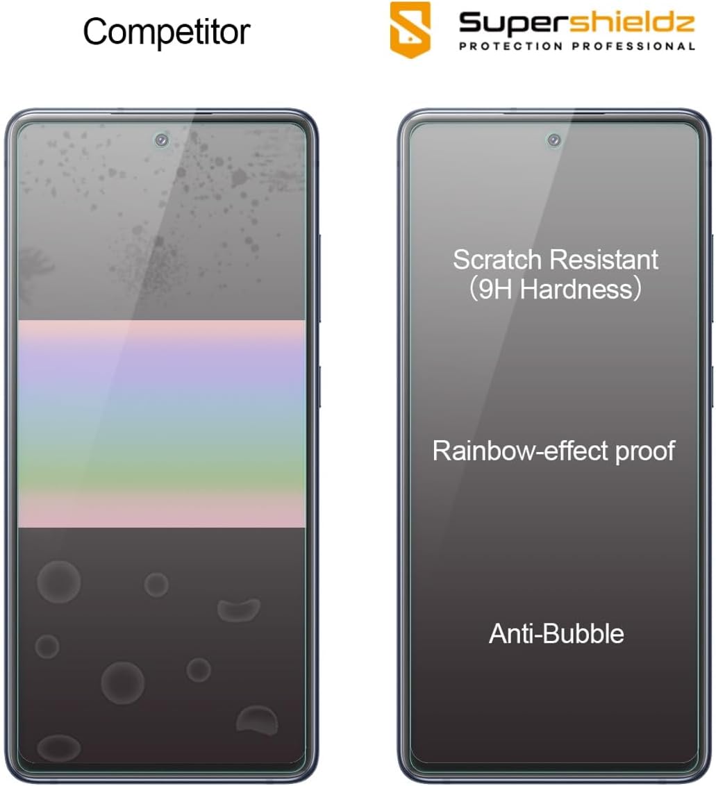 Supershieldz (3 Pack) Designed for Samsung Galaxy S20 FE 5G Tempered Glass Screen Protector, Anti Scratch, Bubble Free