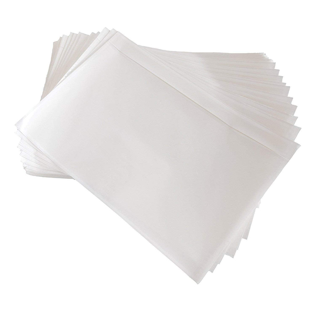 9527 Product 6" x 9" Clear Adhesive Top Loading Packing List Clear Shipping Pouches, Mailing/Shipping Label Envelopes (200 Pack)
