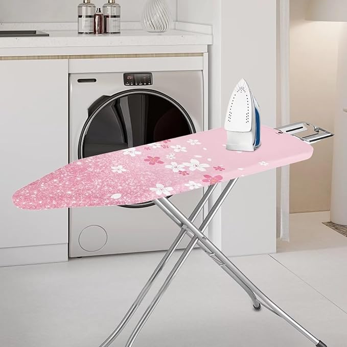 Cherry Blossom Ironing Board Cover and Pad Standard Size Padding Decorative