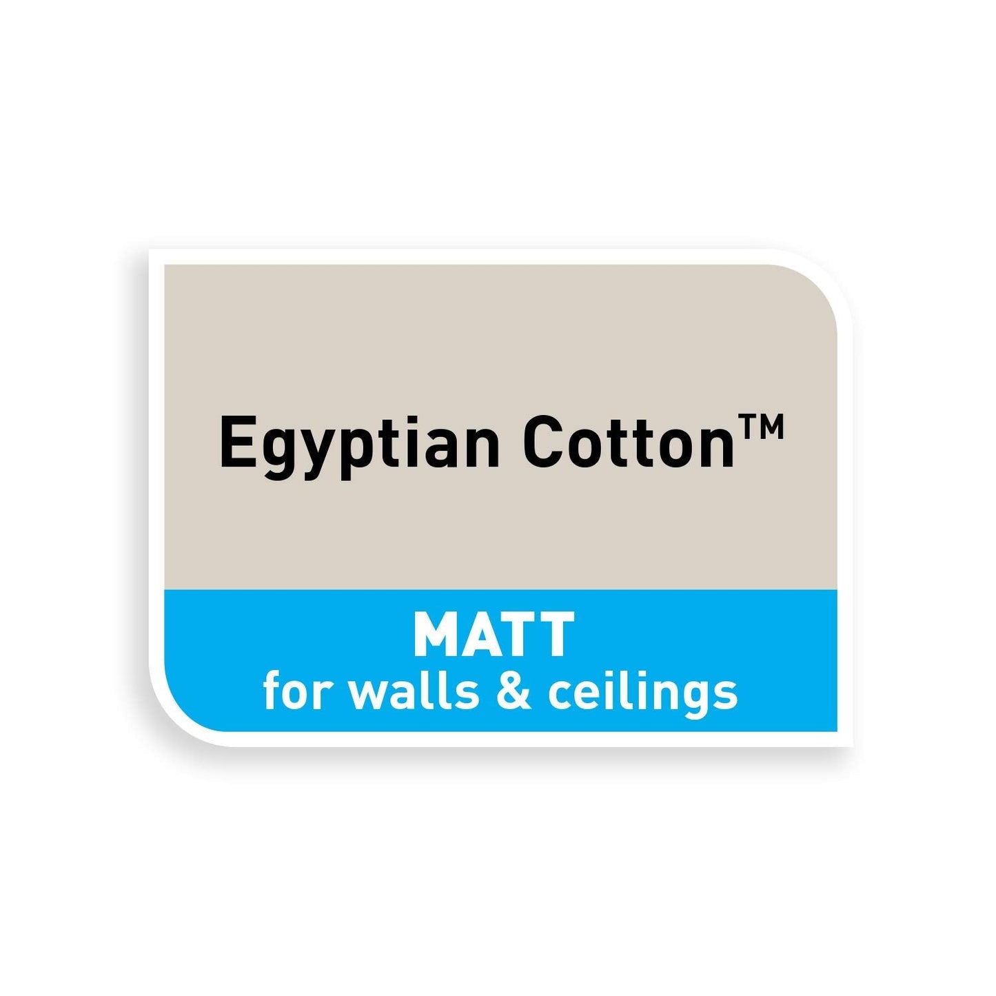 Dulux Walls & Ceilings Matt Emulsion Paint - Egyptian Cotton - 2.5L