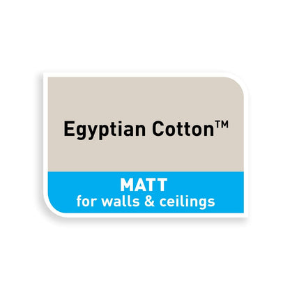 Dulux Walls & Ceilings Matt Emulsion Paint - Egyptian Cotton - 2.5L