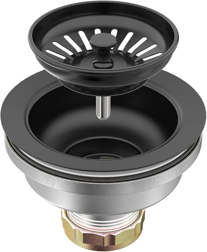 KONE Sink Drain Assembly, Kitchen Sink Drain Strainer Kit