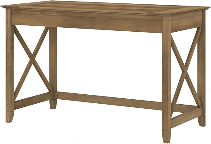Bush Home Key West 48W Writing Desk in Reclaimed Pine