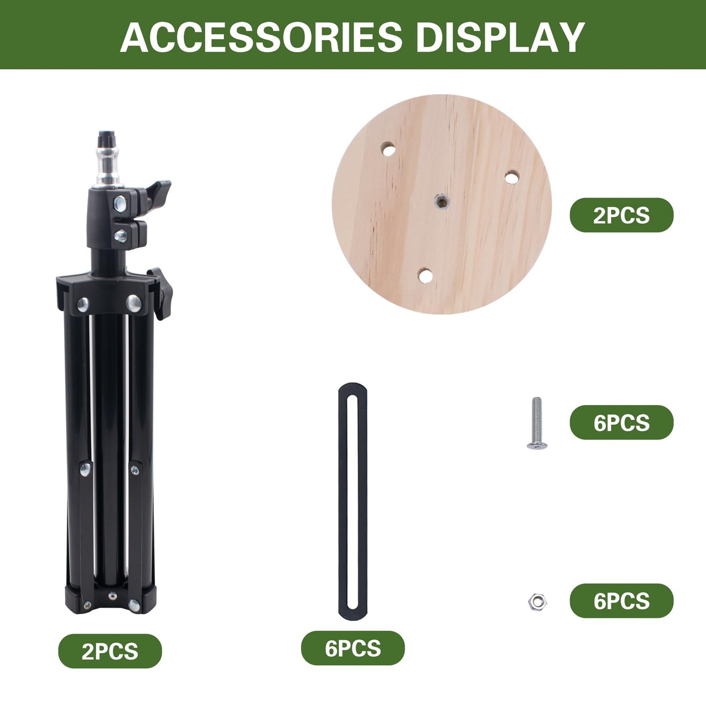2 Sets Adjustable Planter Inserts, Metal Plant Risers for Large Pots, Plant Lift Inserts for Tall Square Taper Round Container Indoor & Outdoor Use, Adjustable Height 14.5''-20" & Diameter 2.4''-7.3"