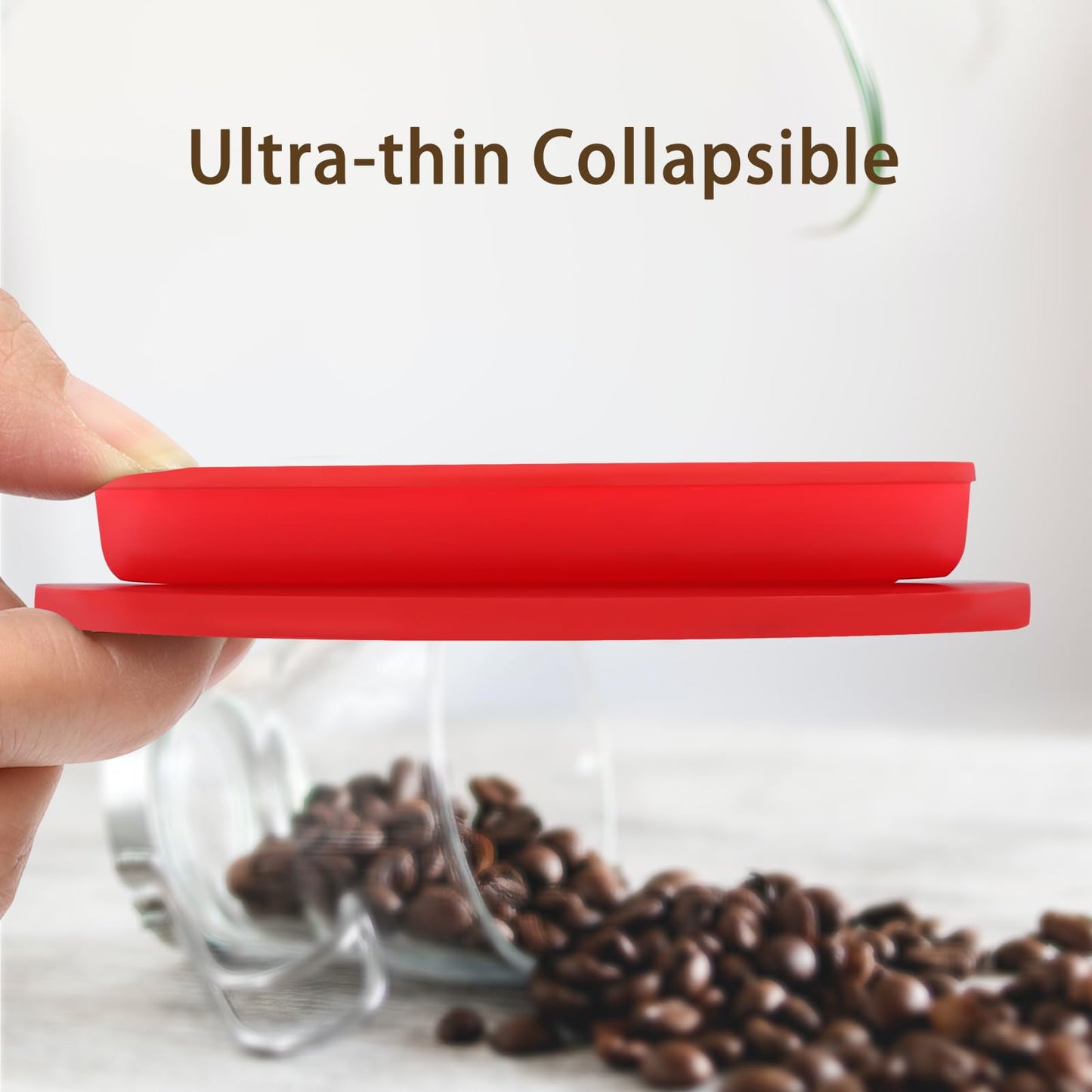 2-Packs Travel Collapsible Paperless Pour Over Coffee Dripper Kit with Stainless Steel Filter, Travel Pour Over Coffee Maker Camping, Silicone Coffee Strainer Pour Over Single Cup (Brown+Black)