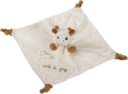 Sophie la girafe Baby Comforter - Soft Plush Toy with Soother Holder