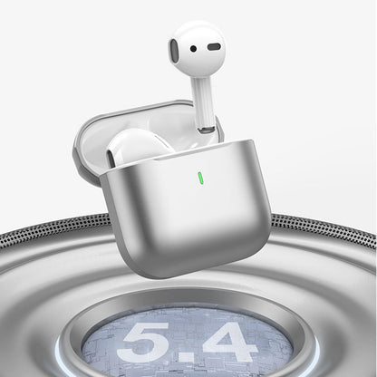 Biyoso 5.4 Earbuds Bluetooth Earphone, Dul-Channel with USB-C Charging Case HiFi Stereo, Sound in-Ear Earphones, Touch Control Ear Auto Pairing Headphones for Apple AirPods