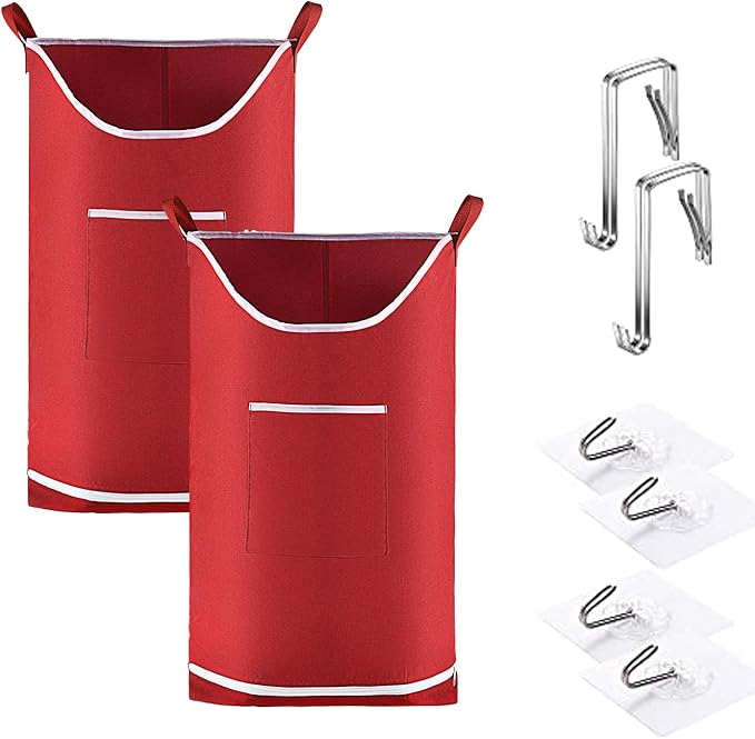 Hanging Laundry Hamper Bag Behind Door Hampers