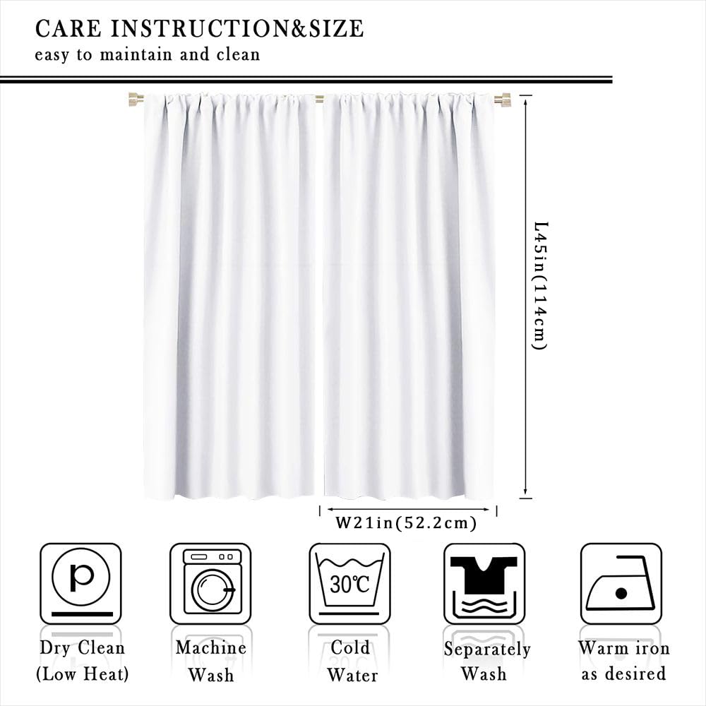 TOWINSFB Military American Soldier Blackout Curtains for Living Room Bedroom, Vintage War Theme USA Flag Window Curtains Rod Pocket Thermal Insulated Window Drapes, 2 Panels, Each 21W x 45L