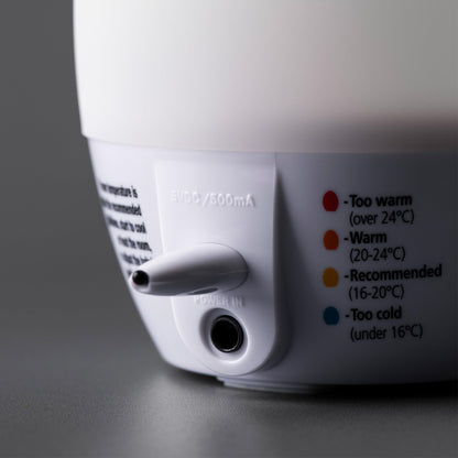 Tommee Tippee GroEgg2, Toddler Nightlight, LED Colour-Changing with Digital Room Temperature Display for Safer Sleep, Adjustable Brightness, Silicone Shell, USB Rechargeable