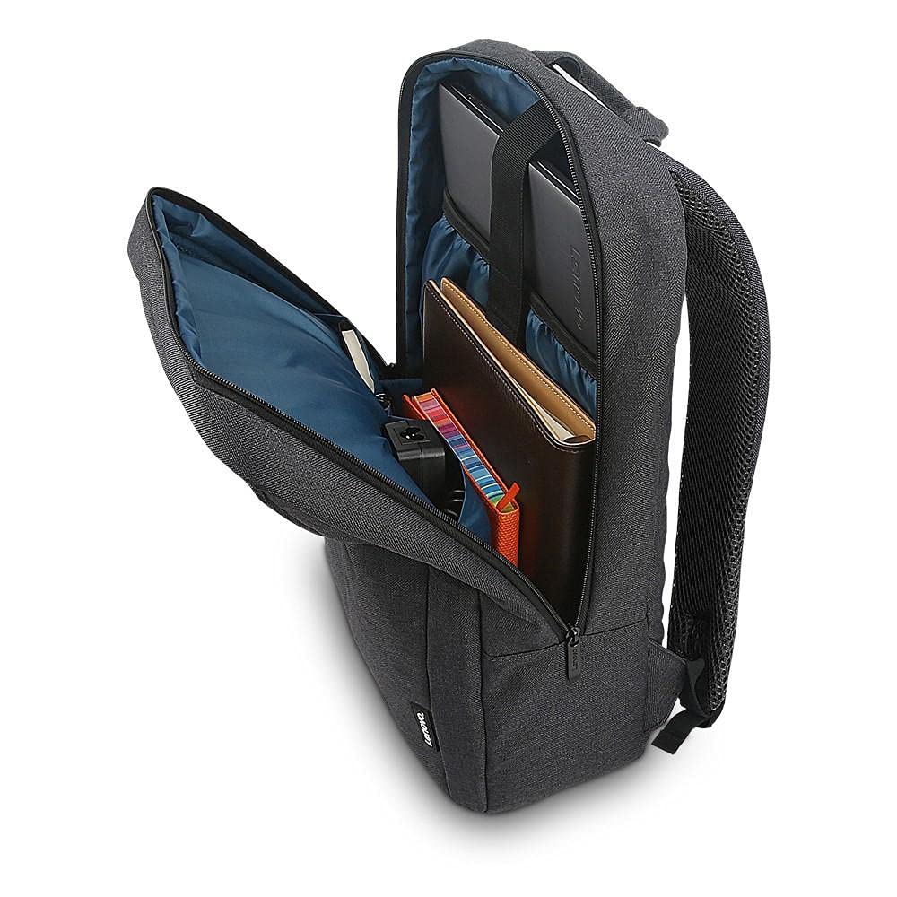 Lenovo B210 Backpack for 15.6 Inch Laptops, Lightweight and Water Repellent Rucksack– Black