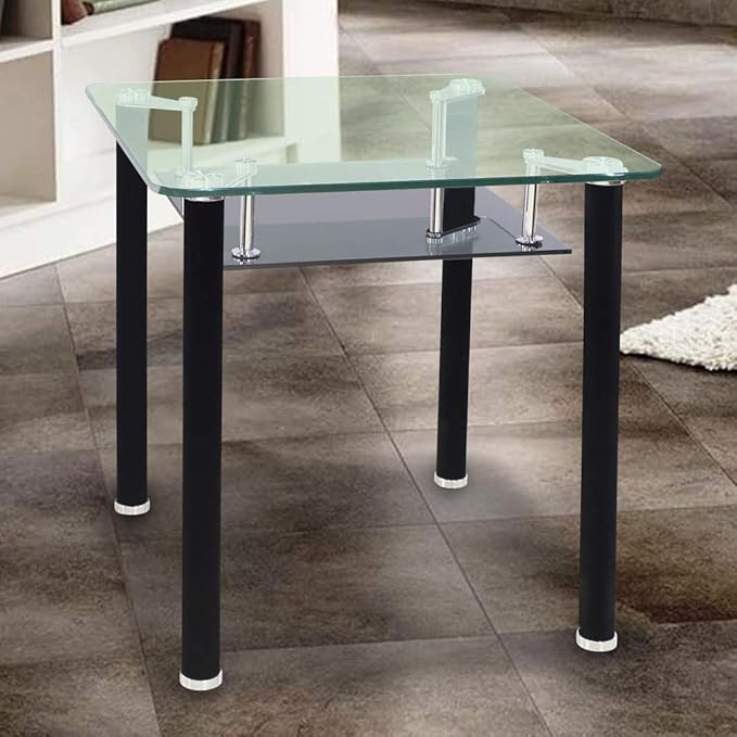 Dulles Glass 24 inch Square Glass Table Top