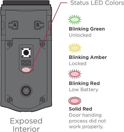Kwikset - Kevo 99250-203 Kevo 2nd Gen Bluetooth Touch-to-Open Deadbolt Smart Lock featuring SmartKey Security, Venetian Bronze