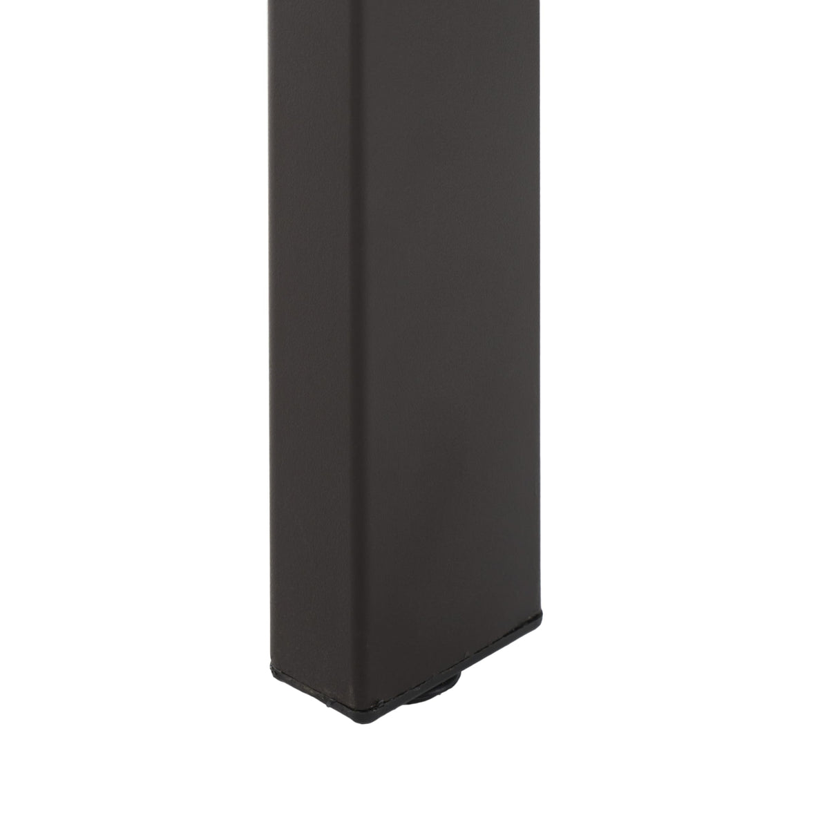 SAFAVIEH Outdoor Collection Guthrie Natural/Black Solid Wood Rectangle Dining Table