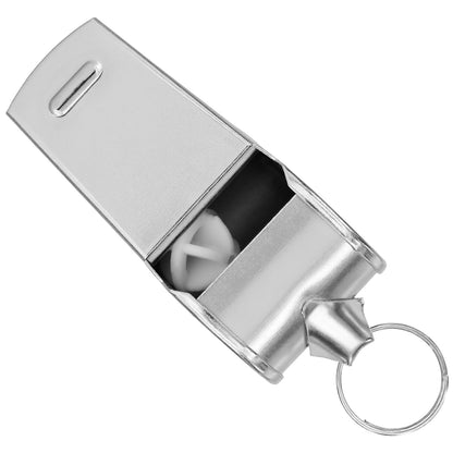 BENACES Metal Whistle, Whistles for Adults with Lanyard, 6 Pack Coaches Sport Whistle, Teacher Whistle, Referee Whistle, Suitable for Coaching/Refereeing/Athletic Training/Pet Training
