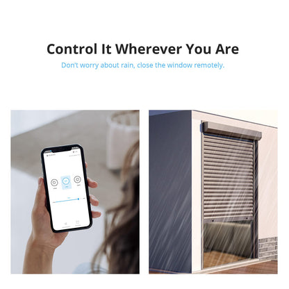 SONOFF WiFi Smart Curtain Switch with Power Metering TUV Certified, DUALR3 Dual Relay DIY Curtain, Blinds, Roller Shutter,Two Way Smart Switch,Works with Alexa&Google Home(1 Pack)