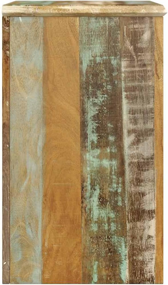 Vintage Reclaimed Wood End Table