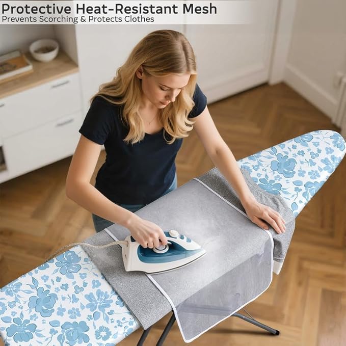 FIOBEE Ironing Board Cover and Pad Extra Thick Iron Board Pad