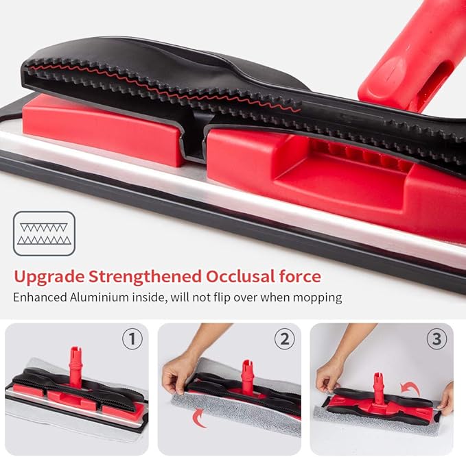 Microfiber Mops for Hardwood Floor Cleaning: MEXERRIS Flat Floor Mop