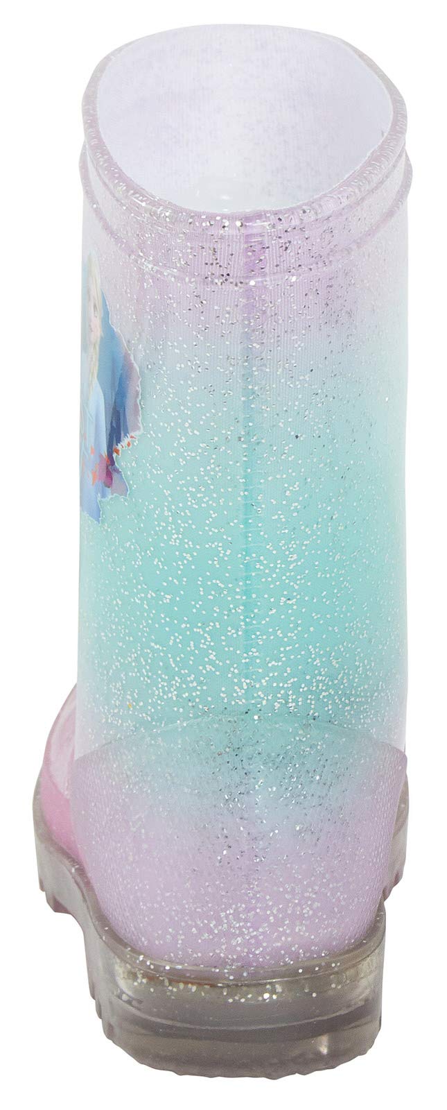 Disney Frozen 2 Girls Light Up Wellington Boots 9 UK Child