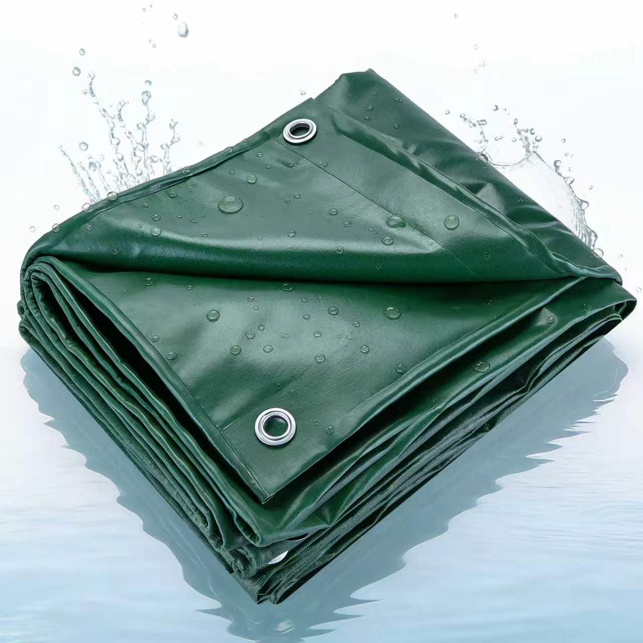 NORSGATEN 22 Mil Heavy Duty Vinyl Tarp,12x24 FT Fully Waterproof Reversible Poly Tarp with Metal Grommets, All-Weather Fade Resistant Outdoor Cover for Equipment, Truck, Roof & Woodpile,Garden Plants