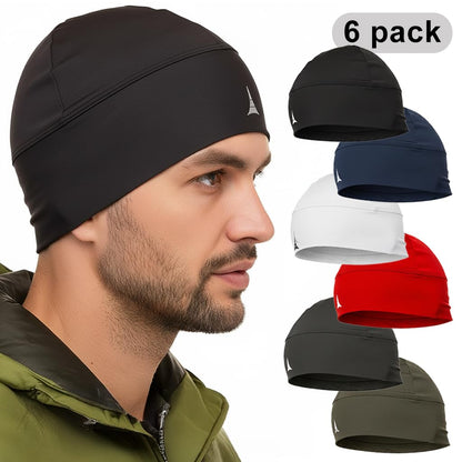 Helmet Liner Sweat Wicking Skull Cap Beanie. Ultimate Performance Moisture Wicking. Fits Under Helmets