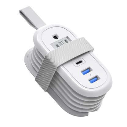 BEVA Travel Power Strip with USB Ports, 4FT Travel Flat Plug Extension Cord, Fast Charge PD 20W 2 Outlets 3 USB Ports, Non Surge Protector for Cruise Ship Travel Essentials(PD20W Charge Black)
