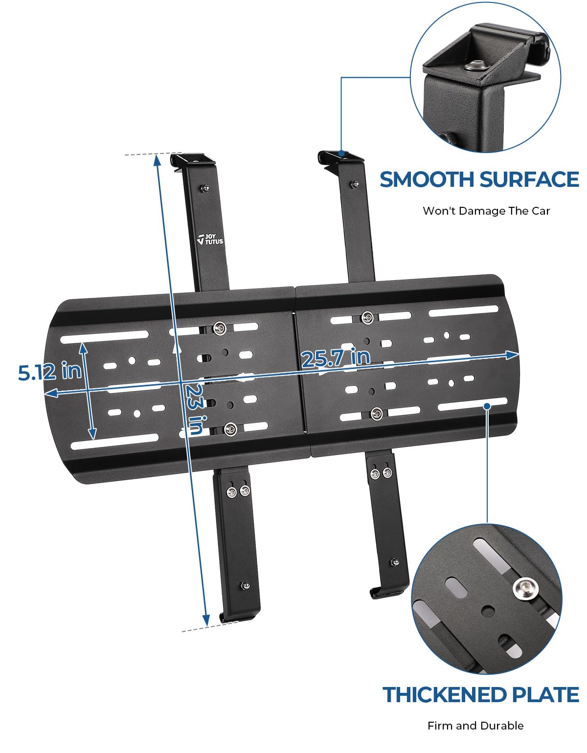 JL Gas Can Mount Bracket & Rear Window Storage Molle Panel Kit